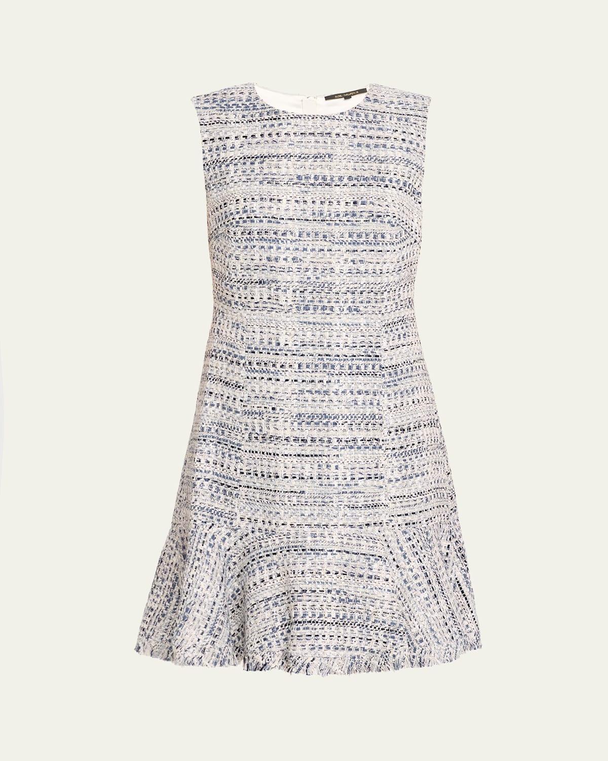 Womens Reed Cotton-Blend Tweed Dress Product Image