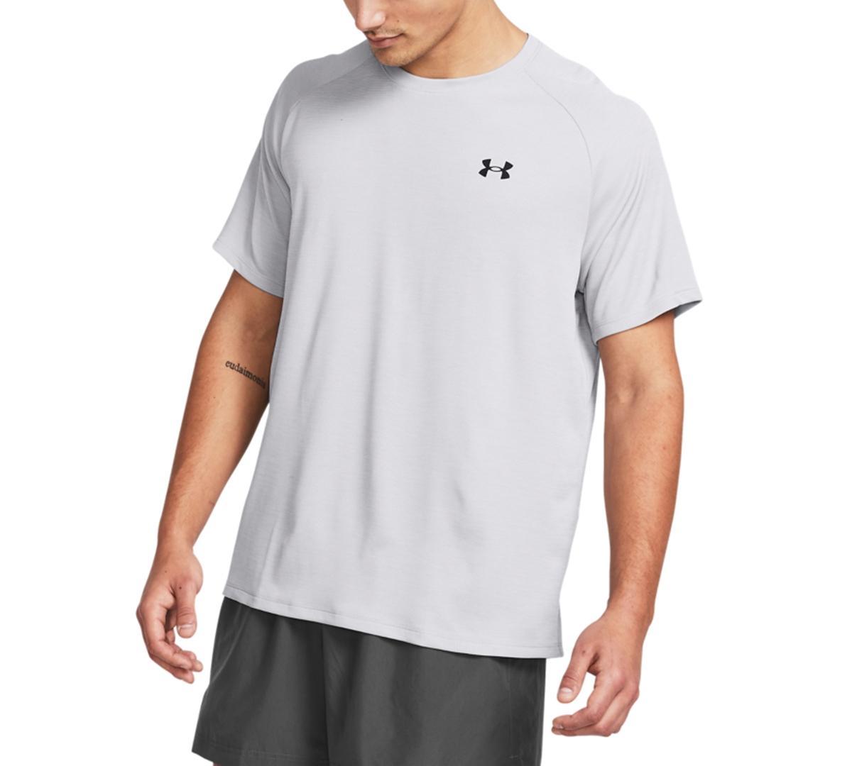 Under Armour Mens Ua Tech Textured Performance T-Shirt Product Image