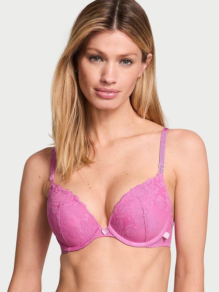 Sexy Tee Heart Lace Push-Up Bra Product Image