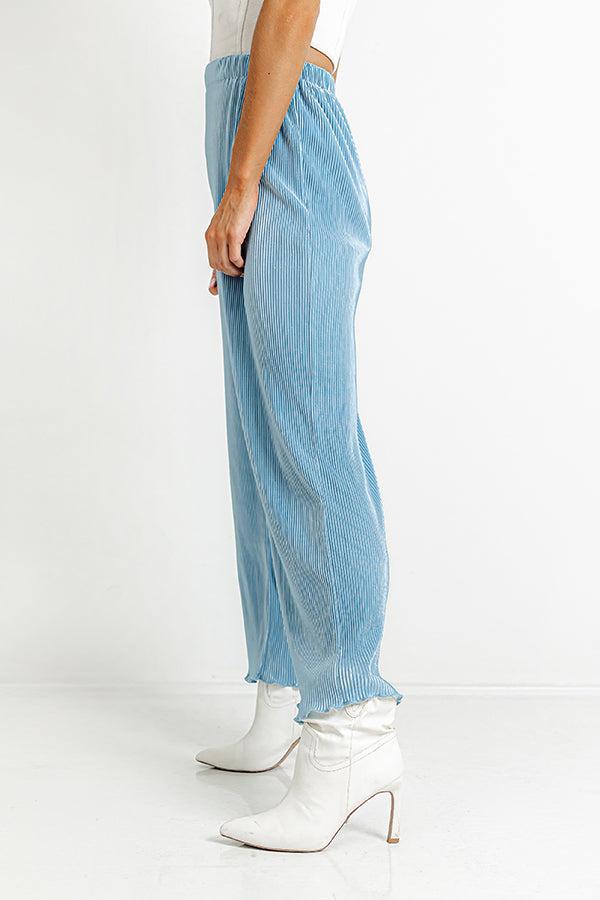 Keen On You Pleated High Waist Pants Product Image