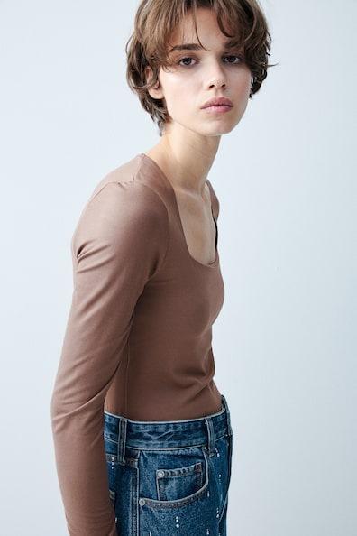 Long-sleeved Jersey Top product image