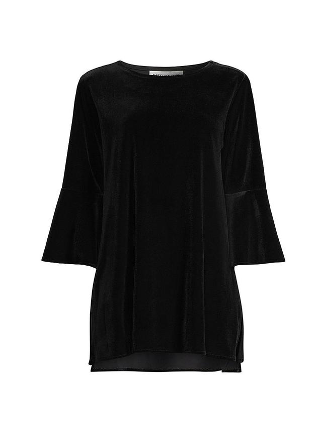 Womens Stretch Velvet Bella Tunic Product Image