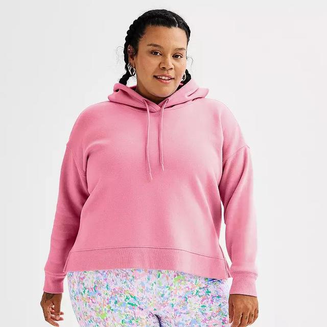 Plus Size Tek Gear Ultrasoft Fleece Hoodie, Womens Product Image