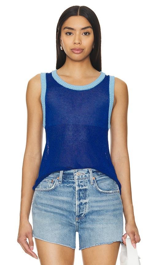 Contrast Cropped Tank Product Image