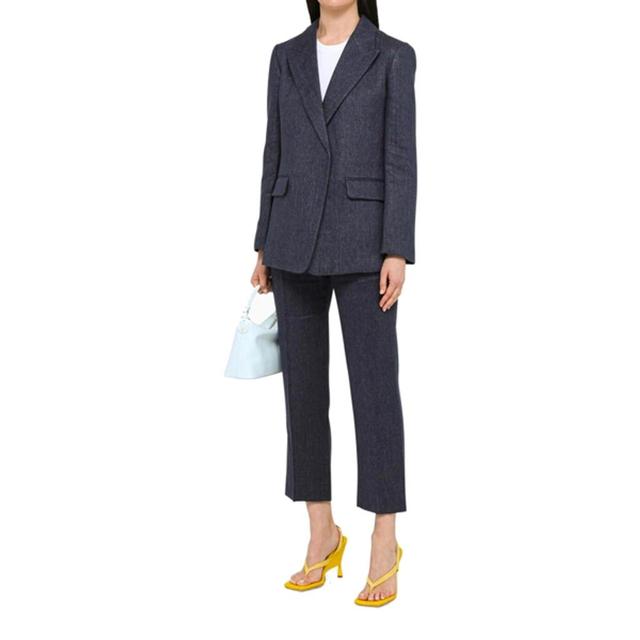 E Tailored Jacket In Blue Product Image