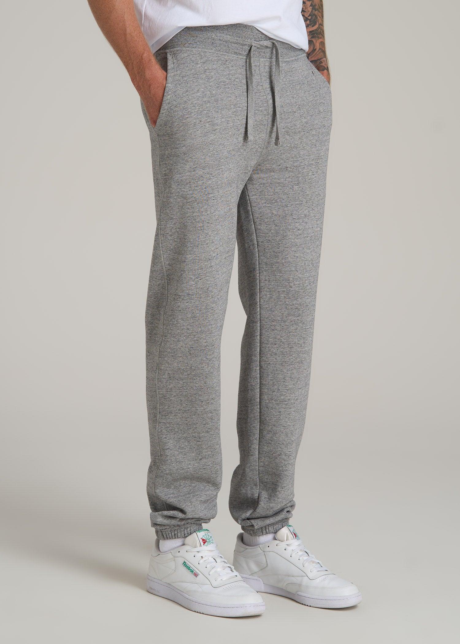 Wearever 2.0 Fleece Sweatpants for Tall Men in Heathered Grey Product Image