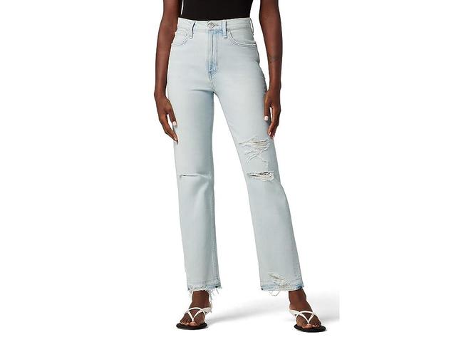 Hudson Jeans Jade High-Rise Straight Loose Fit in Aries (Aries) Women's Clothing Product Image