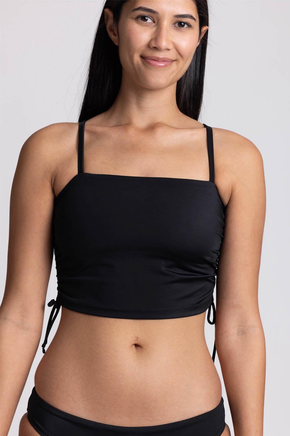 Maggie Bikini Top - Black Female product image