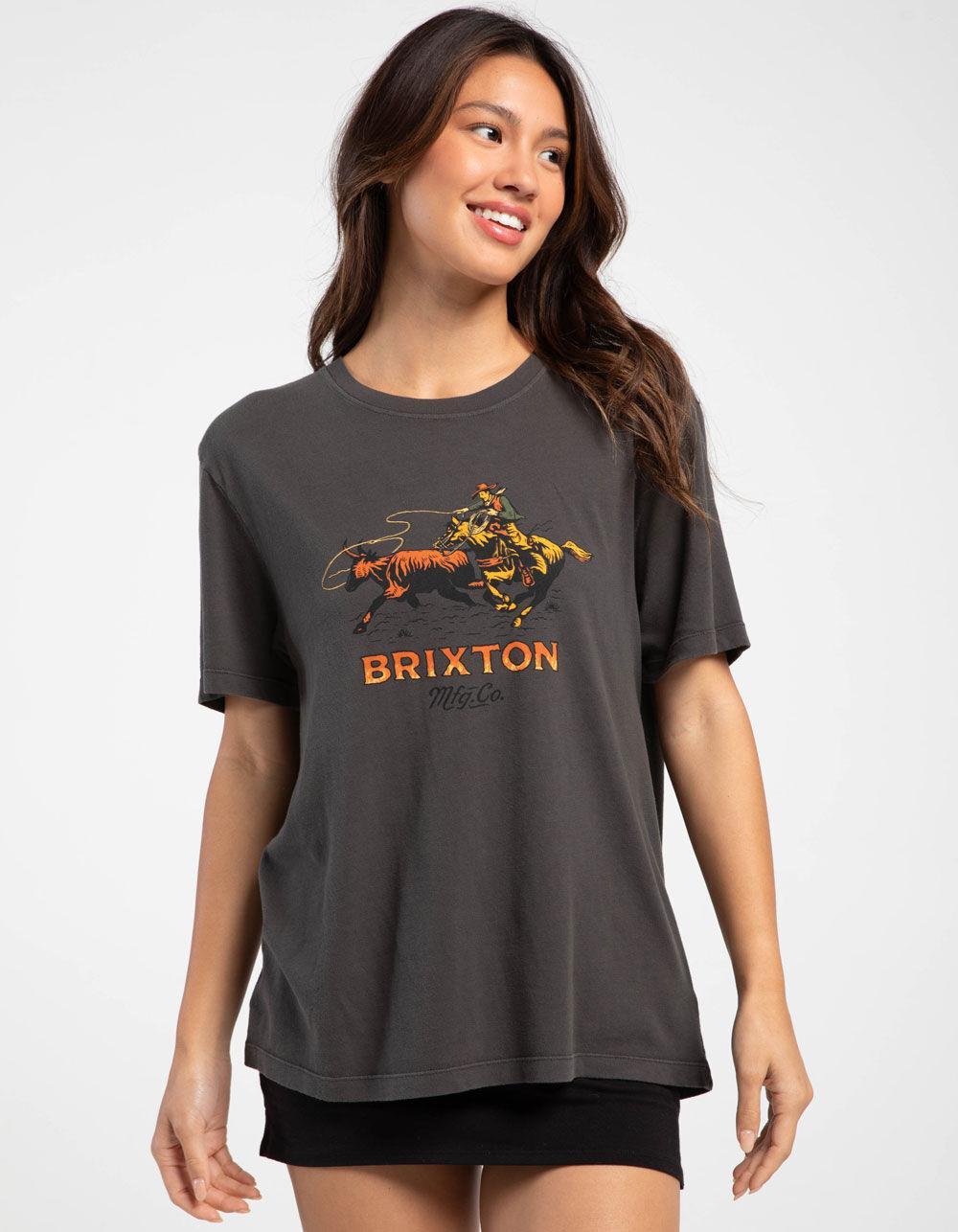 BRIXTON Wrangling Womens Oversized Tee Product Image