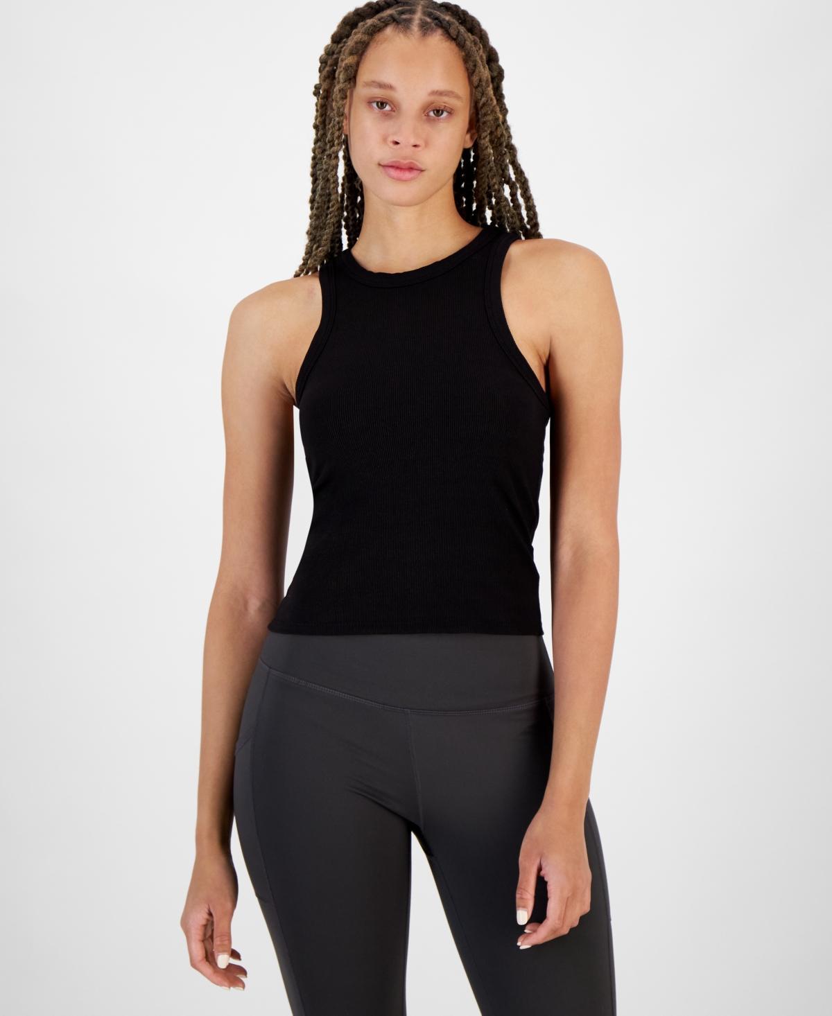 Id Ideology Womens Crewneck Rib-Knit Sleeveless Tank Top, Created for Macys Product Image