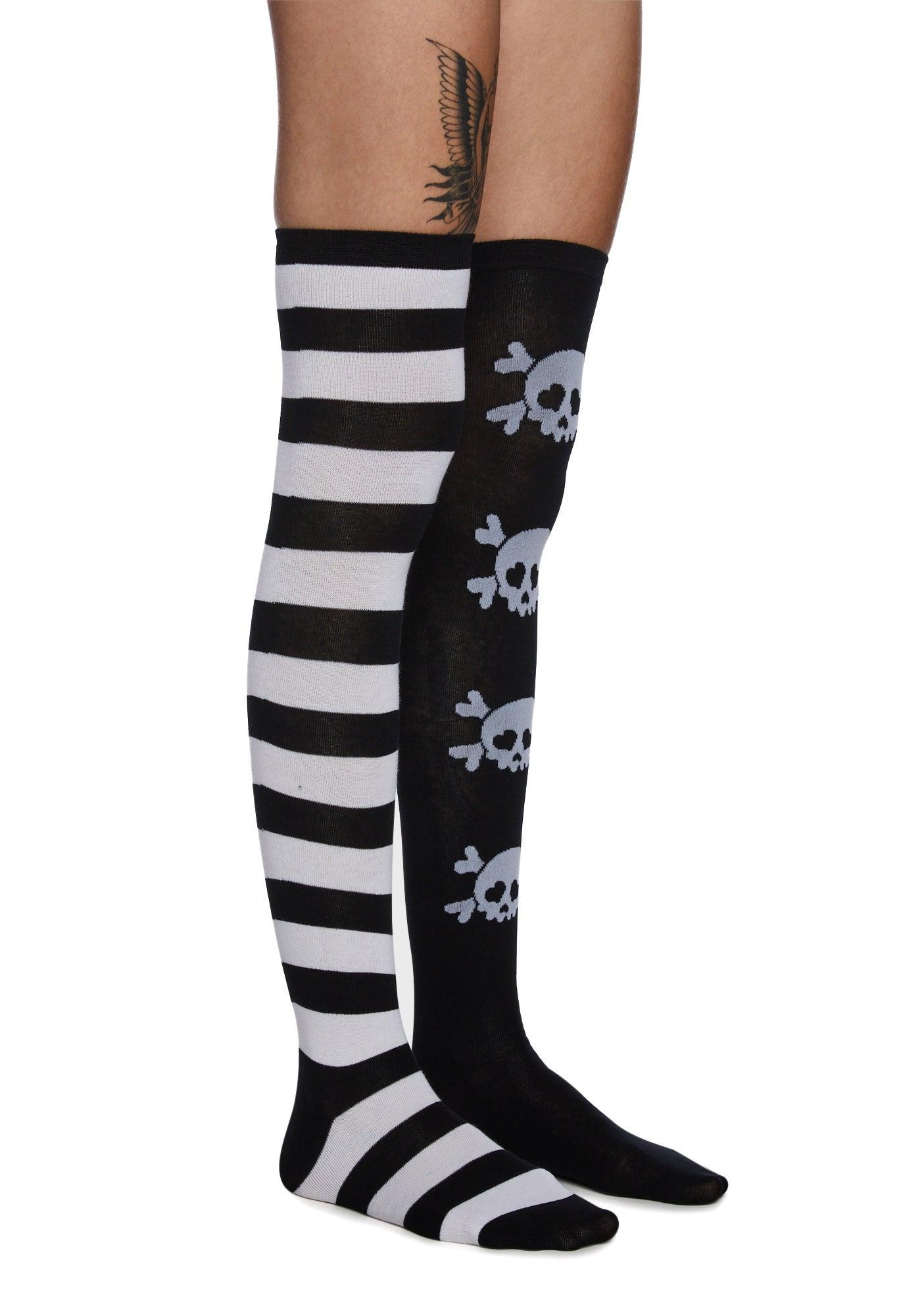 Deadly Dabbler Thigh-High Socks Male Product Image