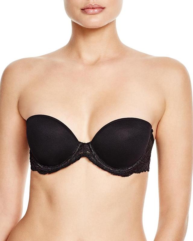 Natori Feathers Underwire Plunge Strapless Bra Product Image