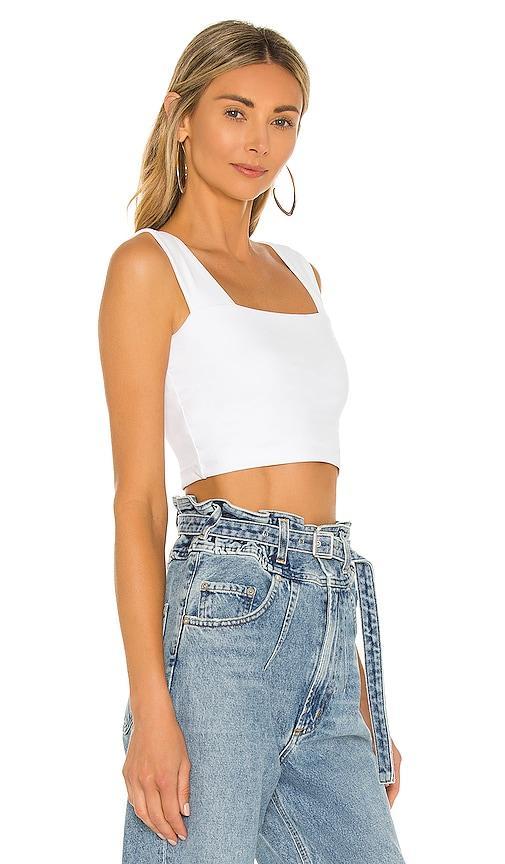 Susana Monaco Wide Strap Crop Top Size L, M, XL, XS. Product Image