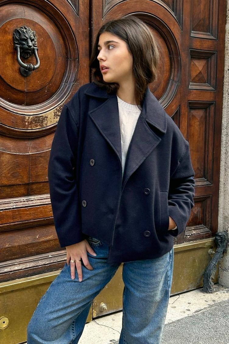 Double breasted coat product image