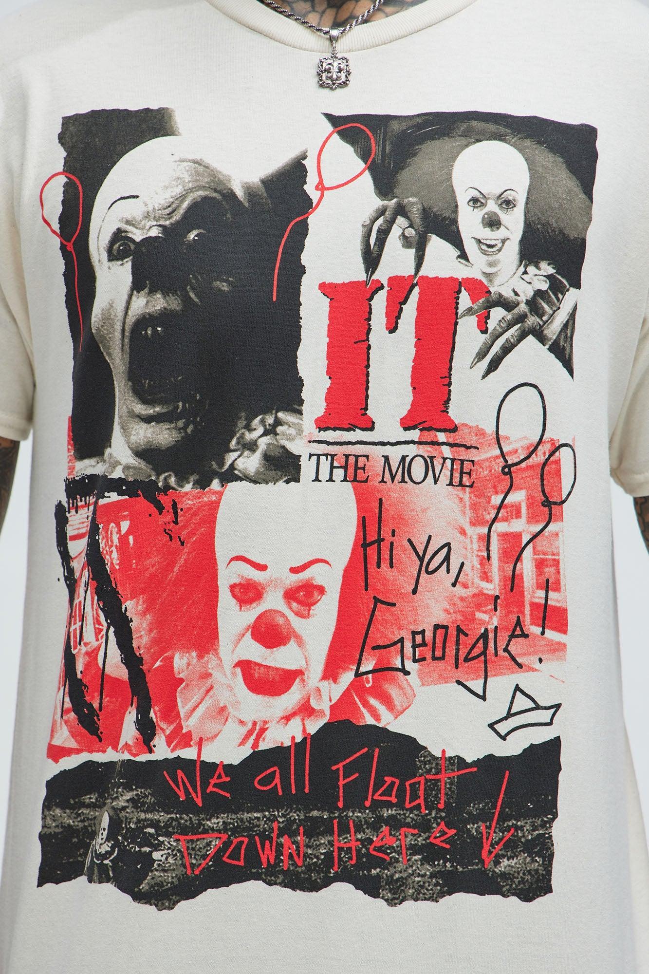 IT Pennywise Short Sleeve Tee - Natural/Combo Product Image