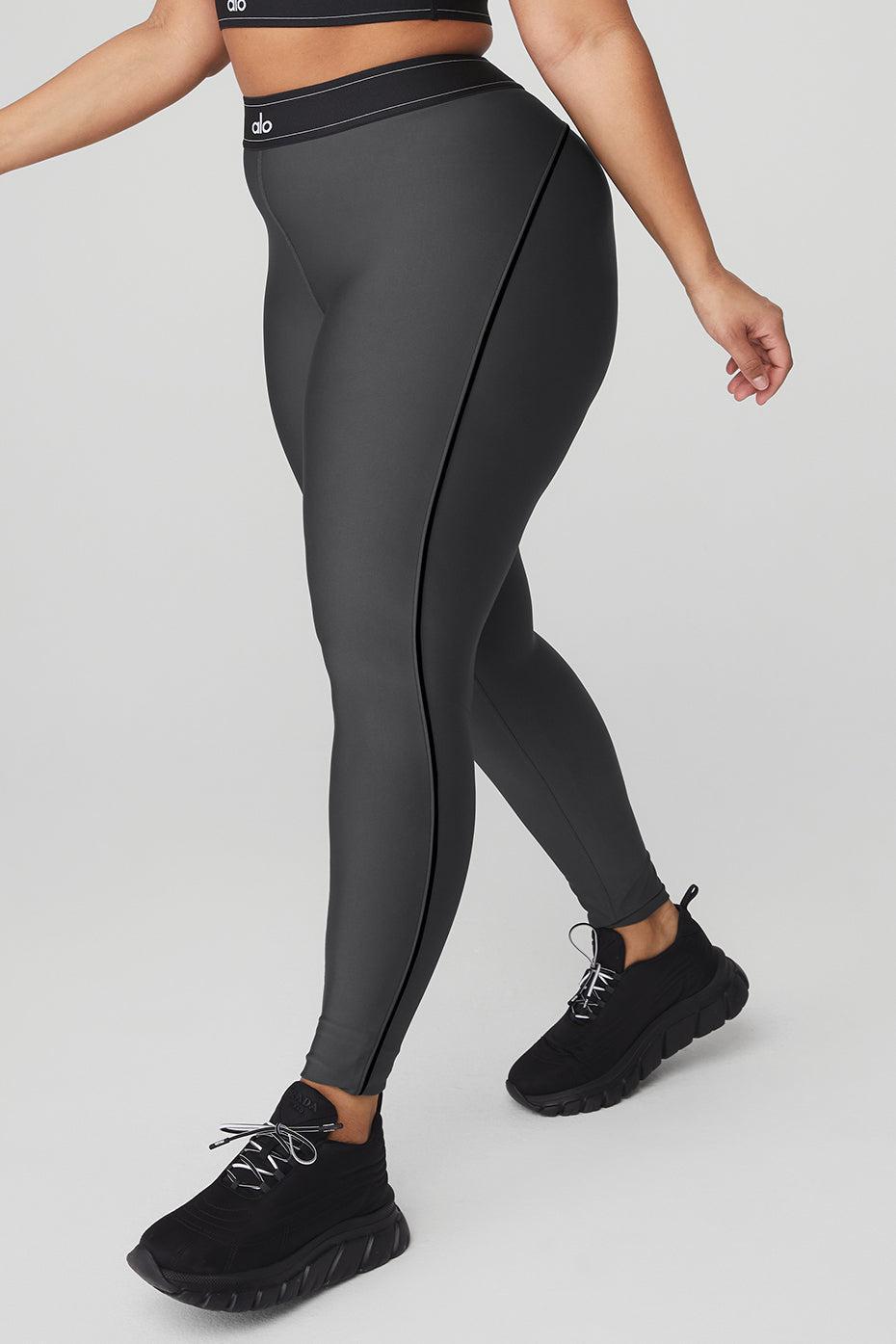 Airlift High-Waist Suit Up Legging - Anthracite/Black Female Product Image