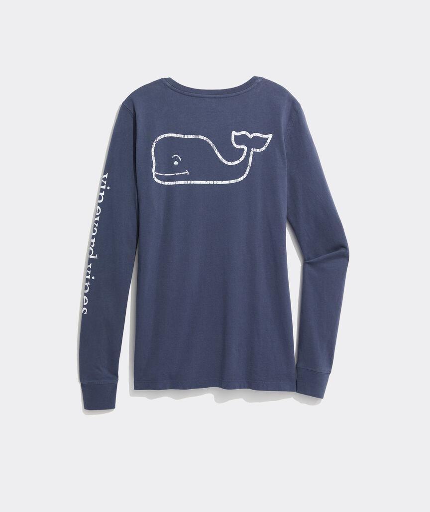 Print Whale Long-Sleeve Tee Product Image