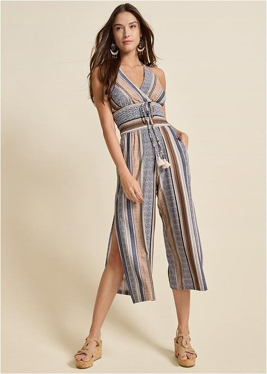 Tassel Halter Jumpsuit Product Image