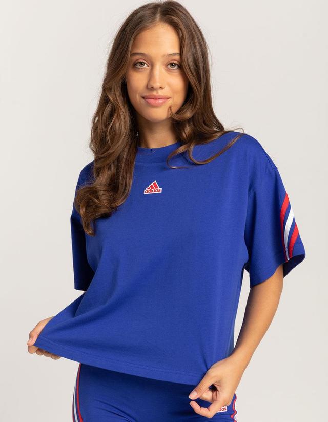 ADIDAS Future Icon 3-Stripes Womens Tee Product Image