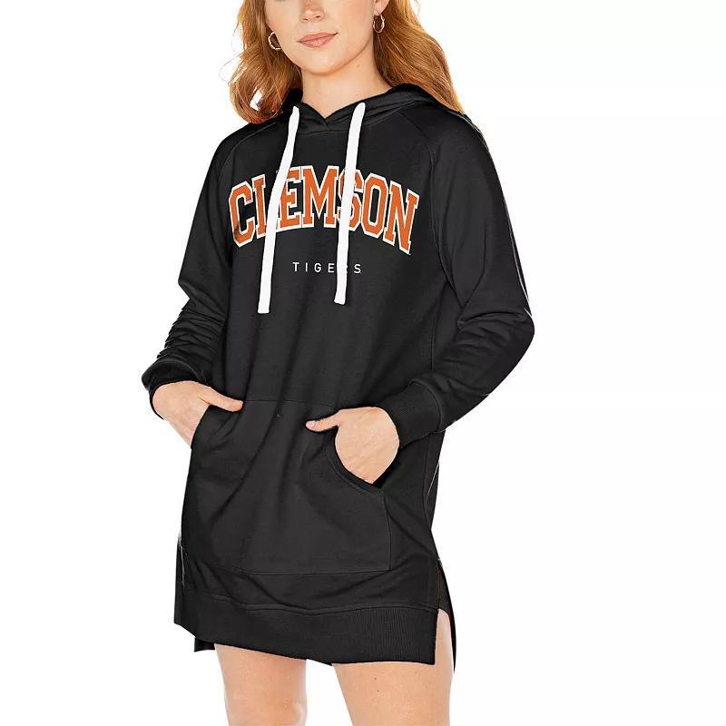 Womens Gameday Couture Navy Auburn Tigers Take a Knee Raglan Hooded Sweatshirt Dress Product Image