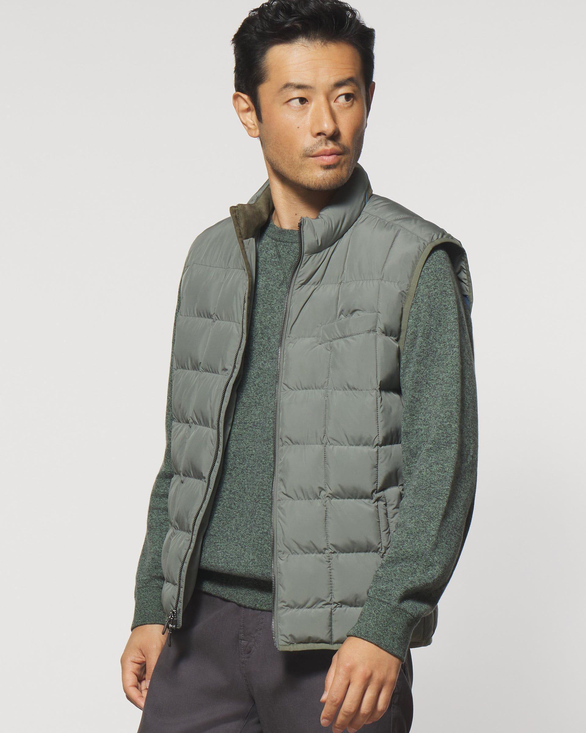 Enfield Zip Front Quilted Puffer Vest Product Image