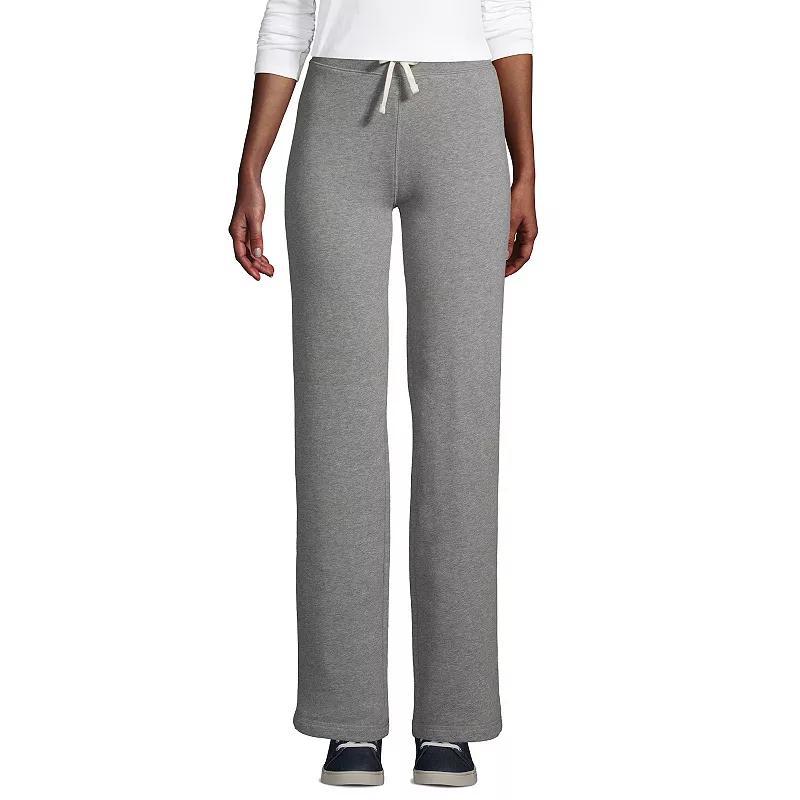 Womens Lands End Sweatpants Blue Product Image