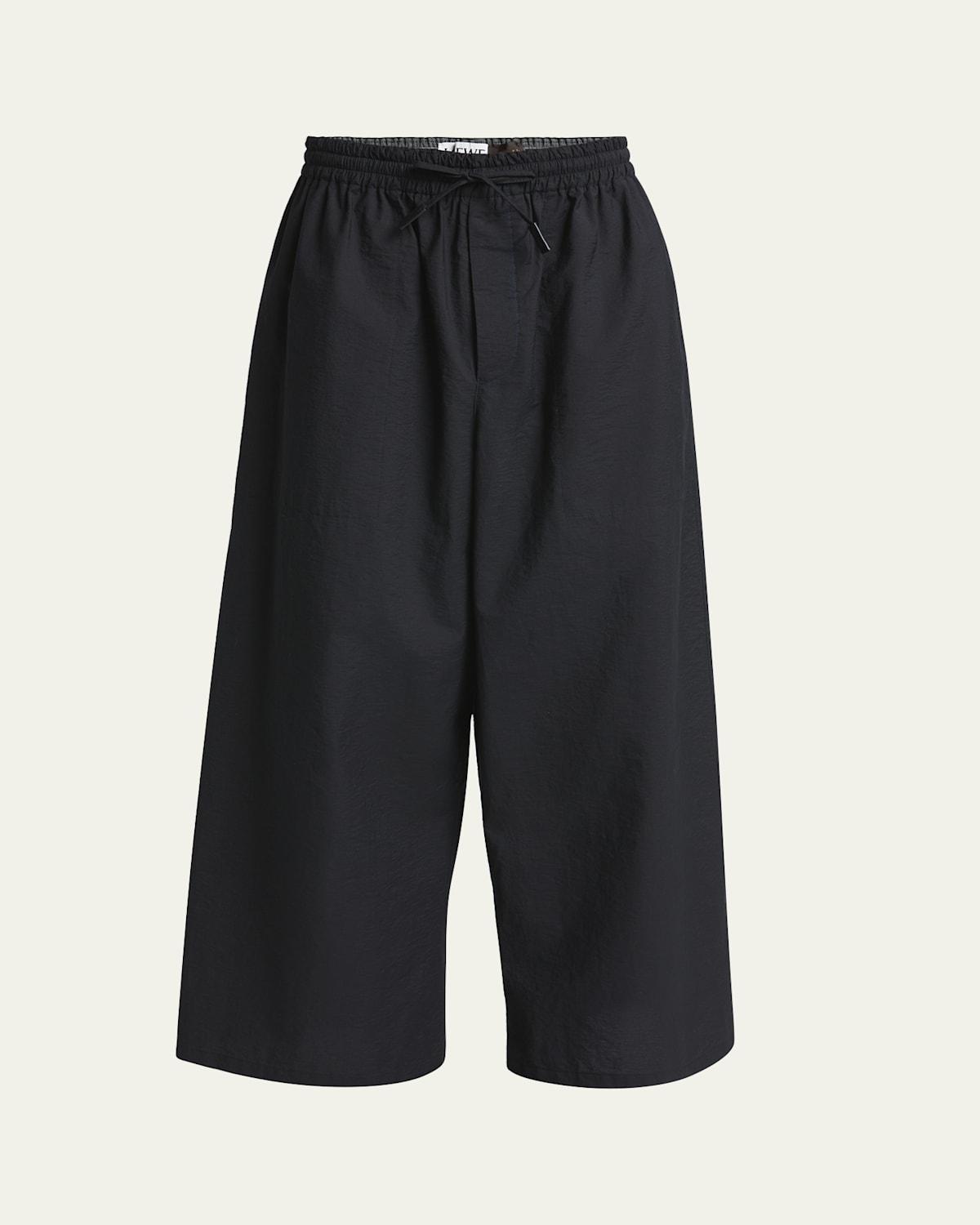 Mens LOEWE x Paulas Ibiza Cropped Cotton-Blend Pants Product Image