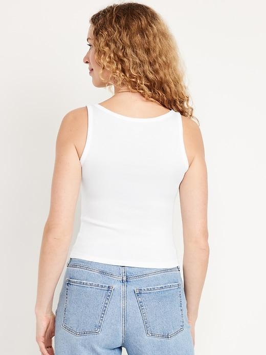 Ribbed Crop Tank Top product image