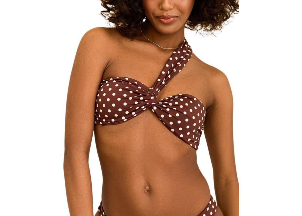 Dippin' Daisy's Women's Frankie Asymmetrical Bandeau Bikini Top Product Image