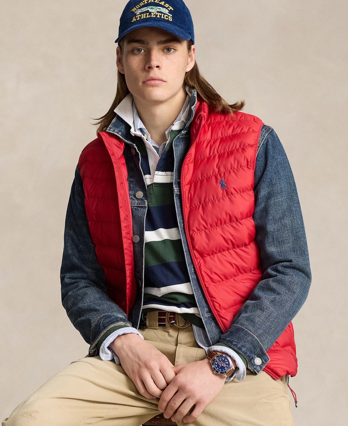 Polo Ralph Lauren Mens The Colden Packable Vest - Red Product Image