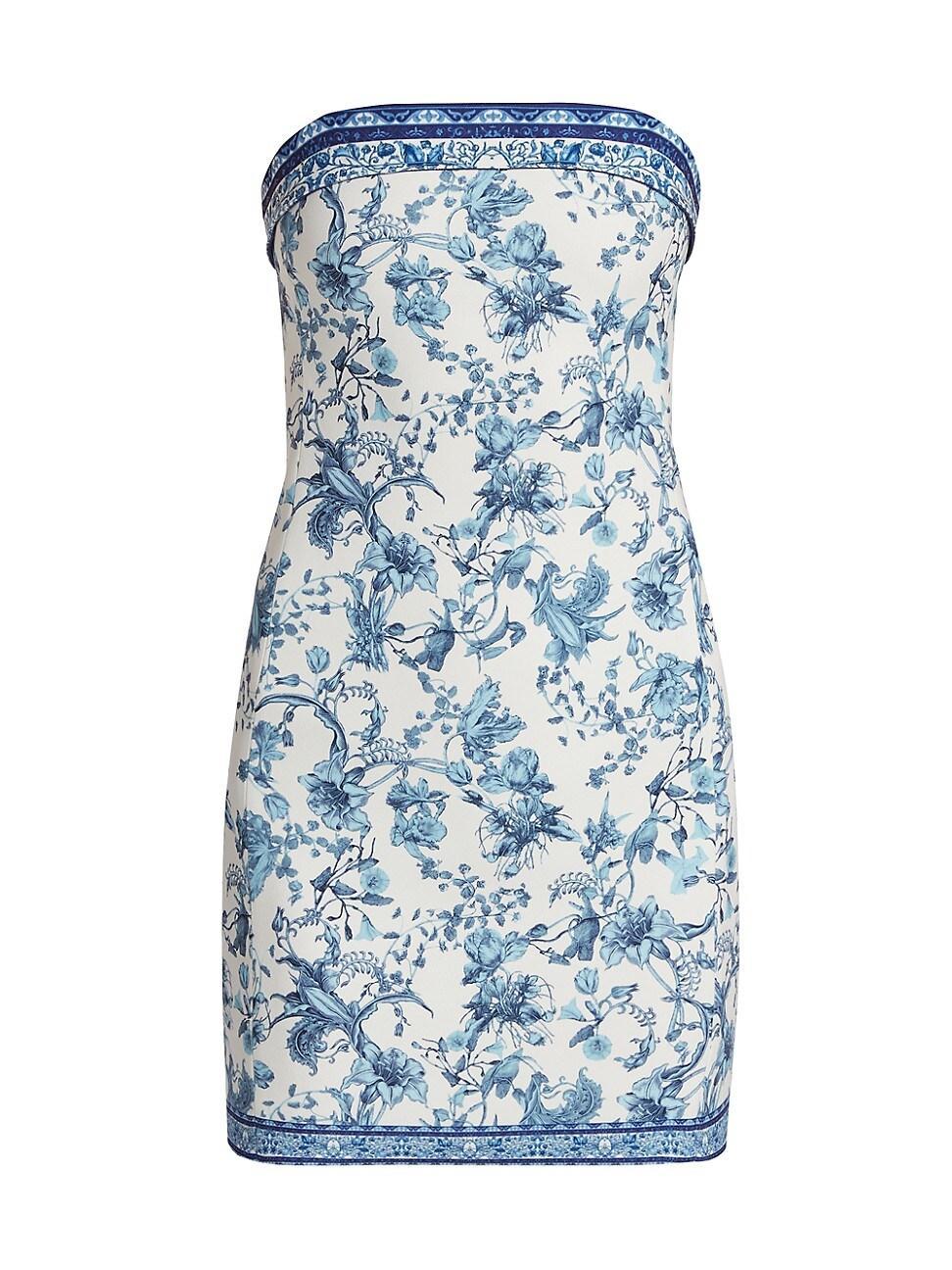 Alice and Olivia Kelly Strapless Mini Dress Product Image