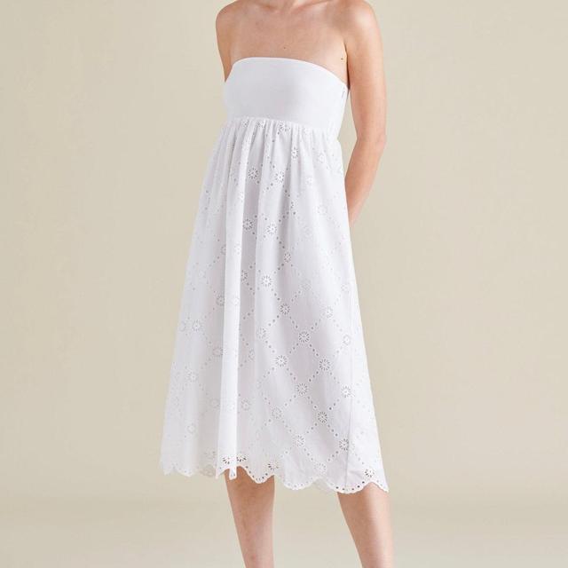 Steve Madden Olsen Dress in White Product Image