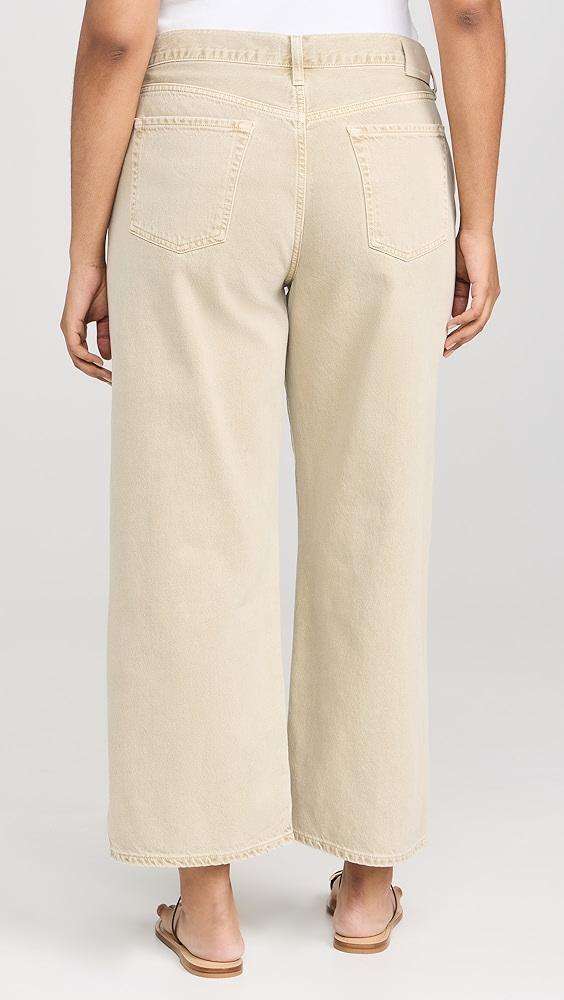 Citizens of Humanity Pina Low Rise Baggy Crop Jeans | Shopbop Product Image