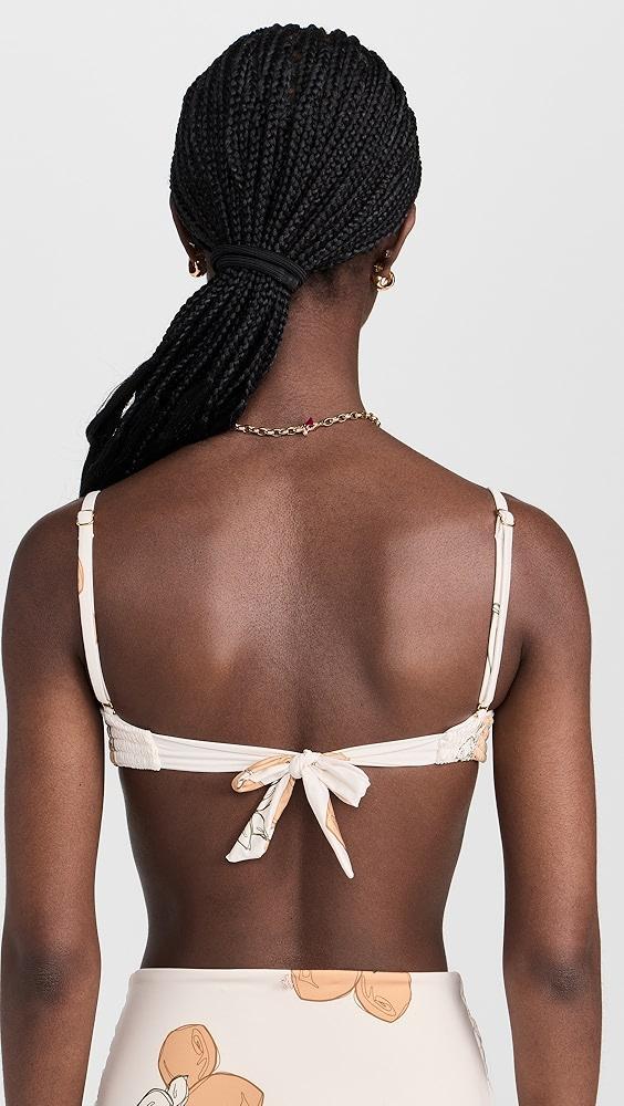 Ancora Le Citron Scrunchie Bikini Top | Shopbop Product Image