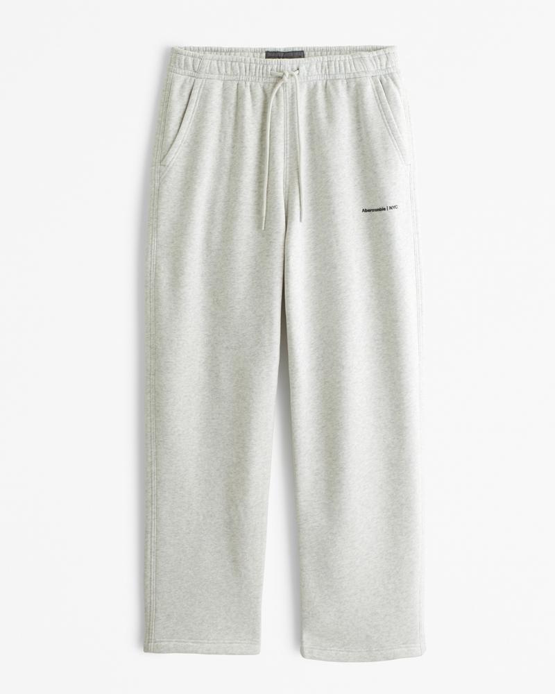 Baggy Logo Open-Hem Sweatpant Product Image