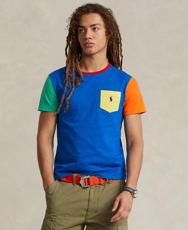 Polo Ralph Lauren Classic Fit Color Block Short Sleeve T Product Image