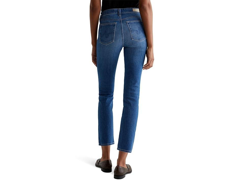 AG Jeans Mari Mid Rise Slim Straight Jeans in Runway (Runway) Women's Jeans Product Image