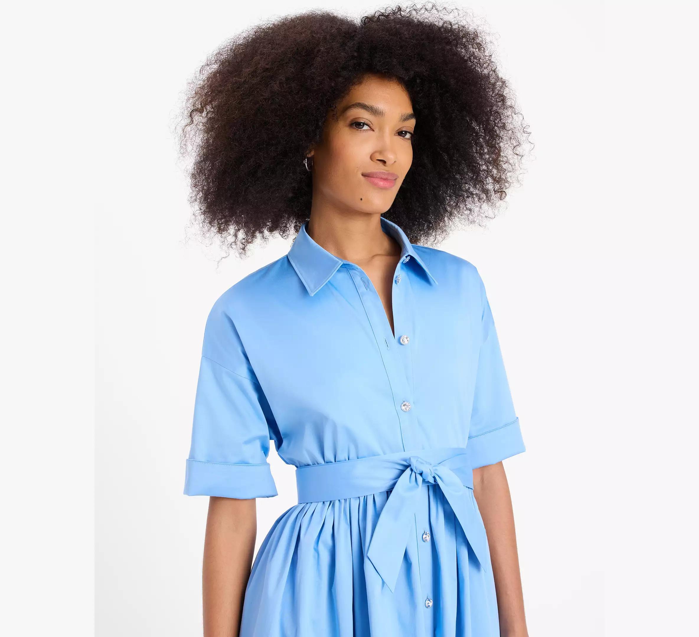 Poplin Midi Montauk Dress Product Image