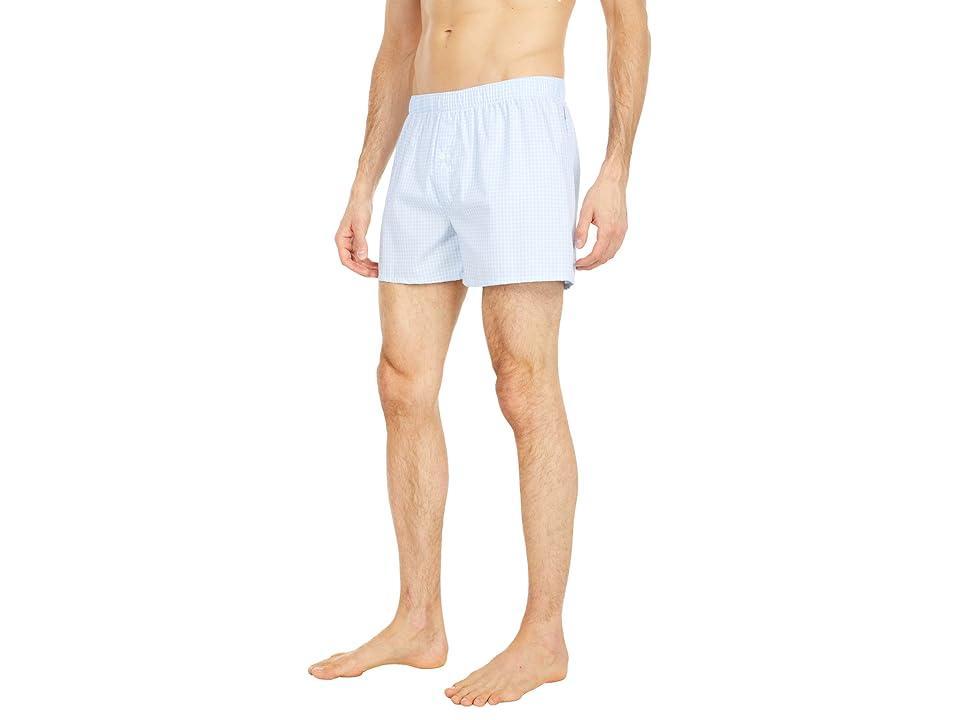 Hanro Fancy Woven Boxer (Small Vichy Check) Men's Underwear Product Image