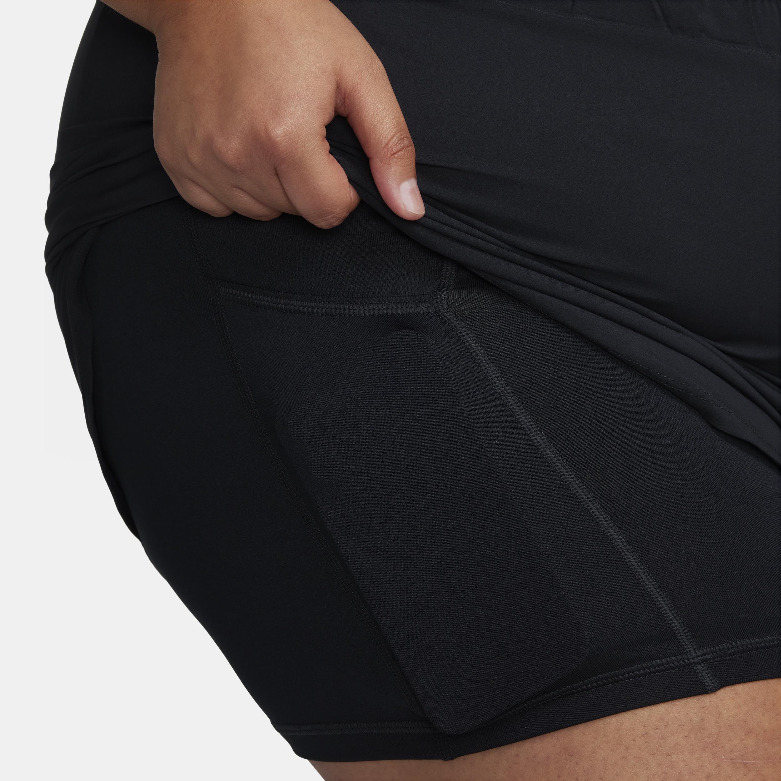 Nike One Women's Dri-FIT Ultra High-Waisted Skort (Plus Size) Product Image