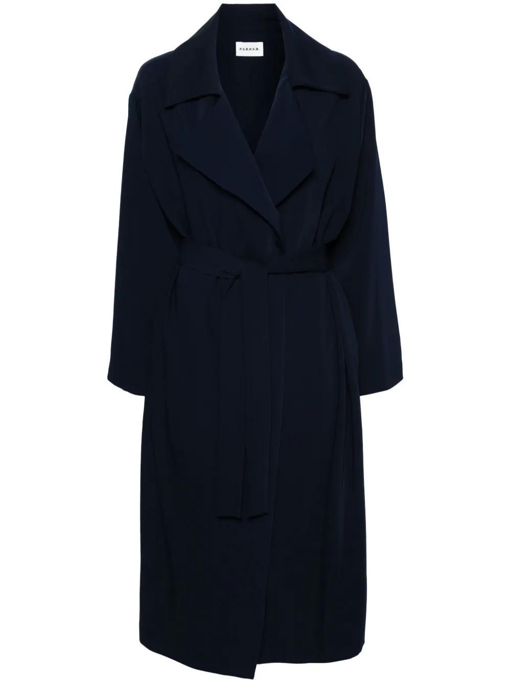 tied long coat Product Image