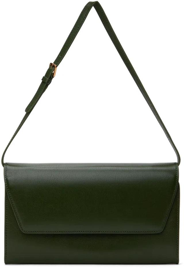 THE ROW Envelope Clutch Bag In Green Product Image