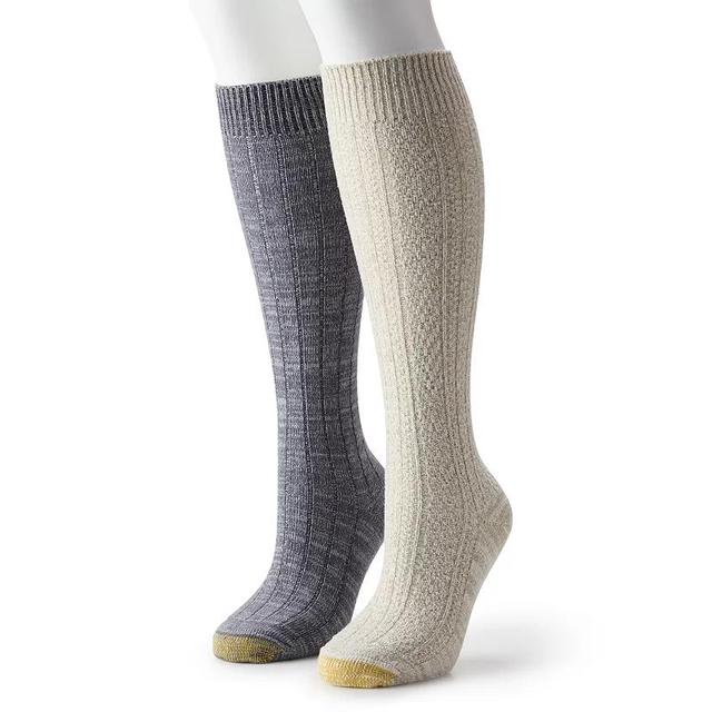 Womens GOLDTOE 2-Pack Cable Knee-High Socks Product Image