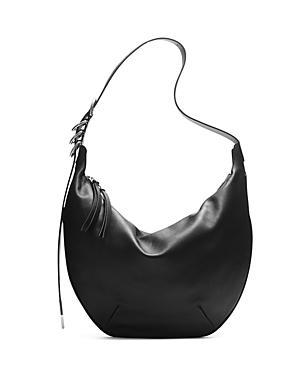 Womens Spire Leather Hobo Bag Product Image