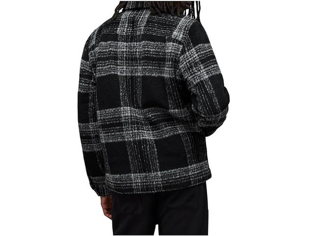 AllSaints Phoenix Plaid Zip-Up Shirt Jacket Product Image