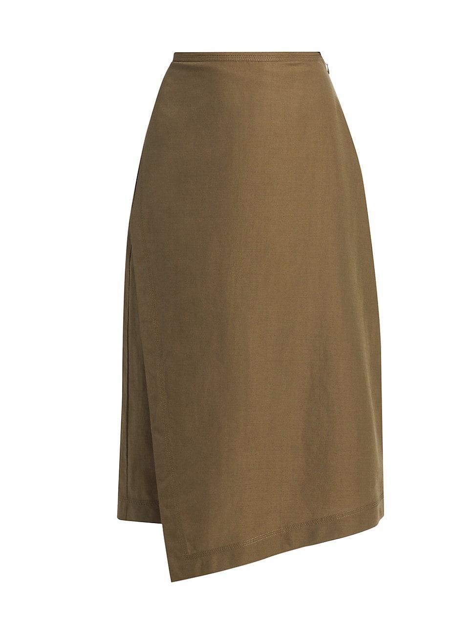 Womens Utility Panelled Asymmetric Skirt product image