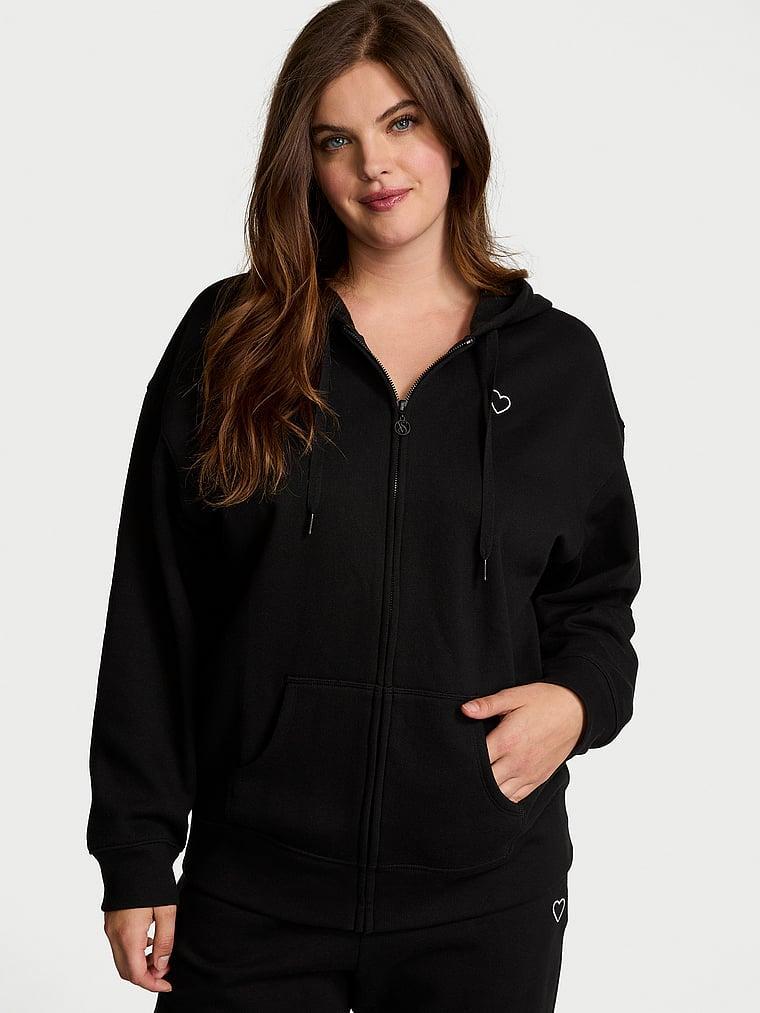 Cotton Fleece Full-Zip Hoodie Product Image