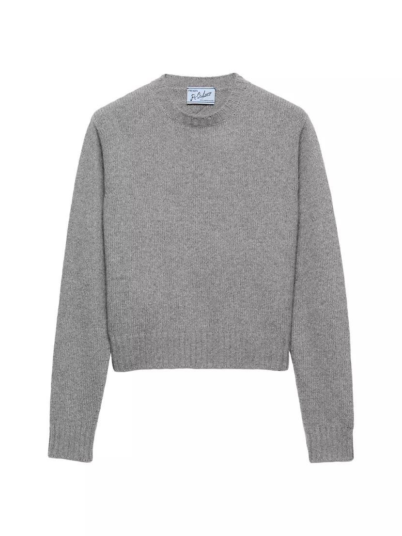 Ribbed Knit Cashmere Sweater Product Image