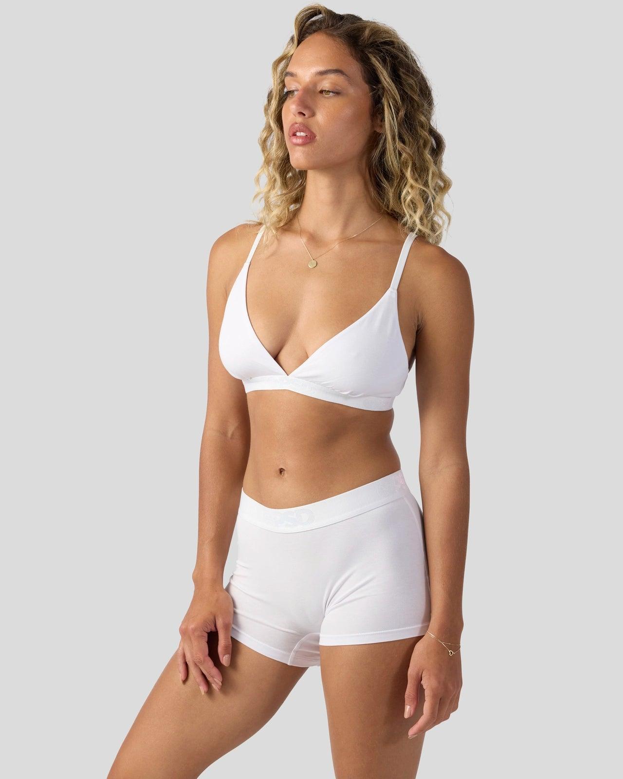 Modal Solids - White Female Product Image