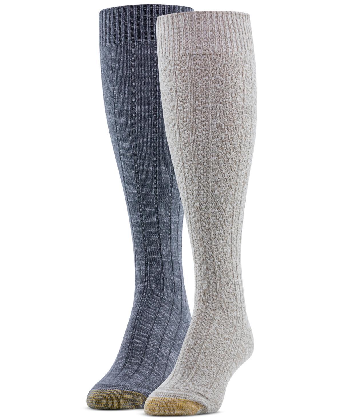 Womens GOLDTOE 2-Pack Cable Knee-High Socks Product Image